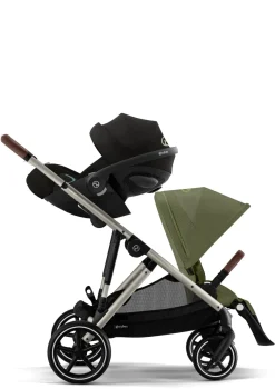 Kinderwagen 'Gazelle S' Taupe / Moss Green