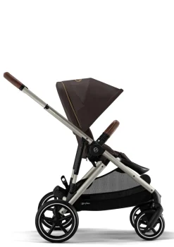 Kinderwagen 'Gazelle S' Taupe / Chocolate Brown