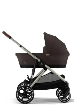 Kinderwagen 'Gazelle S' Taupe / Chocolate Brown