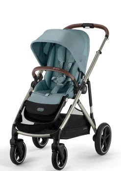 Kinderwagen 'Gazelle S' Taupe / Sky Blue