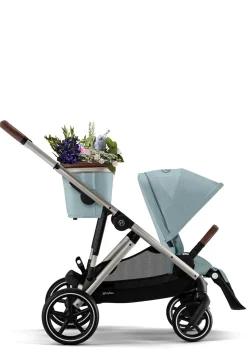 Kinderwagen 'Gazelle S' Taupe / Sky Blue
