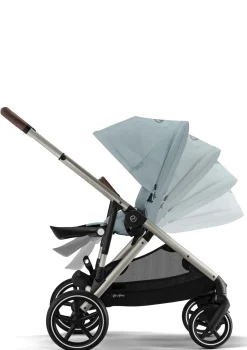 Kinderwagen 'Gazelle S' Taupe / Sky Blue