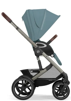 Kinderwagen 'Talos S Lux' Taupe / Stormy Blue