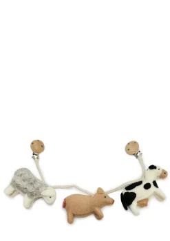 Kinderwagenkette 'Farm Animals'