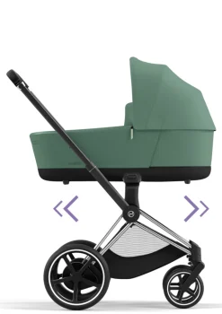 Kinderwagen-Set 'e-Priam' (2025) Leaf Green