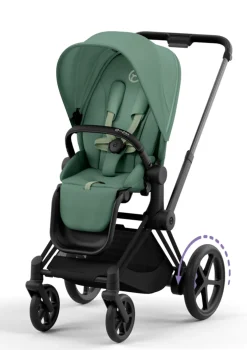 Kinderwagen-Set 'e-Priam' (2025) Leaf Green
