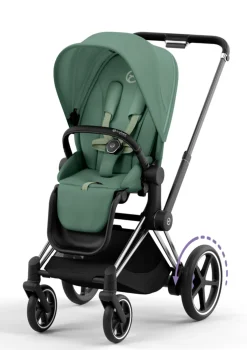 Kinderwagen-Set 'e-Priam' (2025) Leaf Green