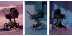 Kinderwagen-Set 'e-Priam' (2025) Mirage Grey
