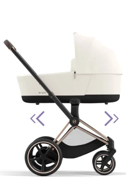 Kinderwagen-Set 'e-Priam' (2025) Off White