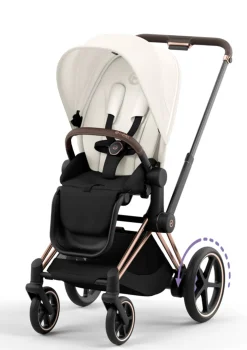Kinderwagen-Set 'e-Priam' (2025) Off White