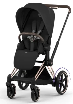 Kinderwagen-Set 'e-Priam Comfort' Sepia Black