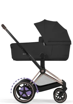 Kinderwagen-Set 'e-Priam Comfort' Sepia Black