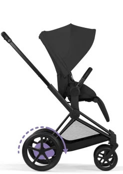 Kinderwagen-Set 'e-Priam Comfort' Sepia Black
