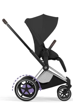Kinderwagen-Set 'e-Priam Style' Sepia Black