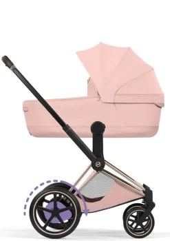 Kinderwagen-Set 'e-Priam Style' Peach Pink