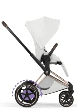 Kinderwagen-Set 'e-Priam Style' Off White