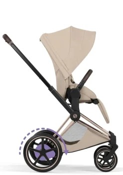 Kinderwagen-Set 'e-Priam Style' Cozy Beige