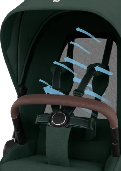 Kinderwagen-Set 'Fame' Twillic Green