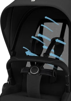 Kinderwagen-Set 'Fame' Twillic Black