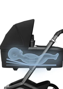 Kinderwagen-Set 'Fame' Twillic Black