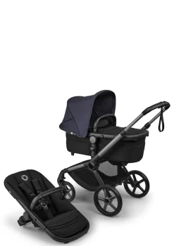 Kinderwagen-Set 'Fox 5 Renew – designed by you' Graphit / Heritage-Schwarz