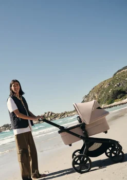 Kinderwagen-Set 'Fox 5 Renew' Schwarz / Wüstentaupe Melange