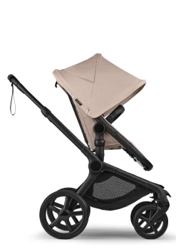Kinderwagen-Set 'Fox 5 Renew' Schwarz / Wüstentaupe Melange