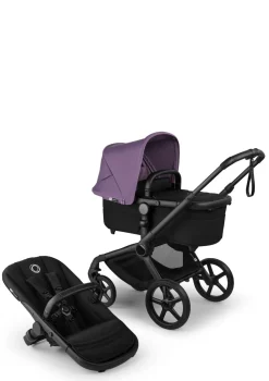 Kinderwagen-Set 'Fox 5 Renew – designed by you' Schwarz / Heritage-Schwarz