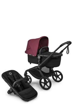 Kinderwagen-Set 'Fox 5 Renew – designed by you' Schwarz / Heritage-Schwarz