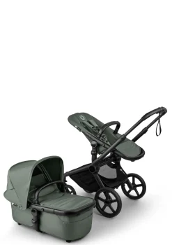Kinderwagen-Set 'Fox 5 Renew' Schwarz / Forest Green