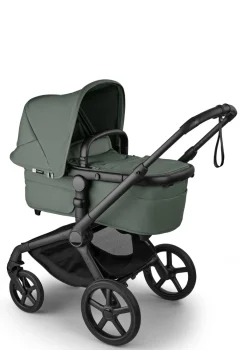 Kinderwagen-Set 'Fox 5 Renew' Schwarz / Forest Green