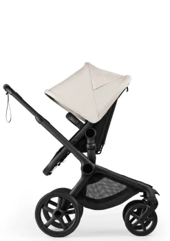 Kinderwagen-Set 'Fox 5 Renew' Schwarz / Nebelweiß