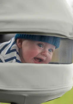 Kinderwagen-Set 'Geo3' Mono Stone Grey