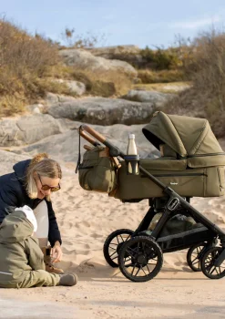 Kinderwagen-Set 'SENTO PRO ERGO+' Outdoor Olive