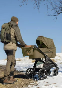 Kinderwagen-Set 'SENTO PRO ERGO+' Outdoor Olive