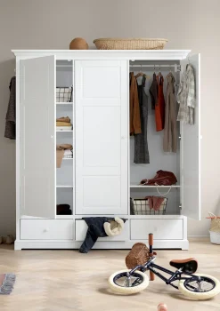 Kleiderschrank 'Seaside' 3-türig weiß