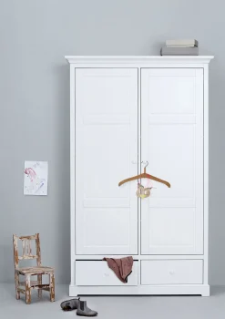 Kleiderschrank 'Seaside' 2-türig weiß