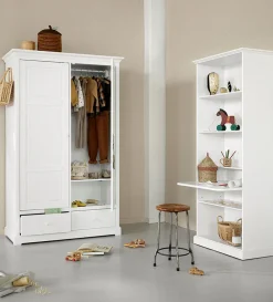 Kleiderschrank 'Seaside' 2-türig weiß