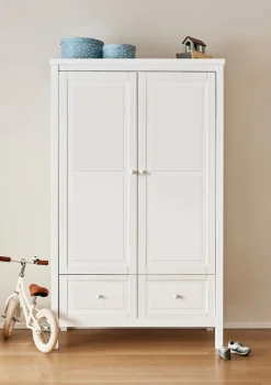 Kleiderschrank 2-türig weiß