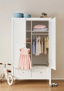 Kleiderschrank 2-türig weiß