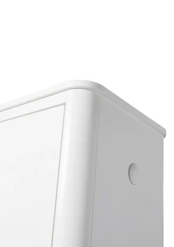 Kleiderschrank 'Wood' 2-türig weiss