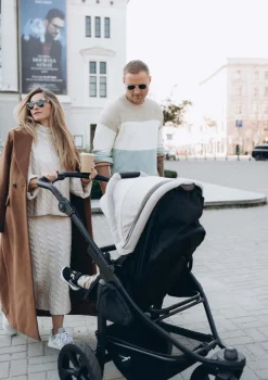 Kombi-Kinderwagen 'Mono 3' Premium Schwarz