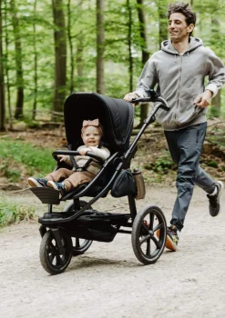 Kombi-Kinderwagen 'Pro' Premium Grau