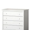 Kommode 'Seaside' 4 Schubladen weiß