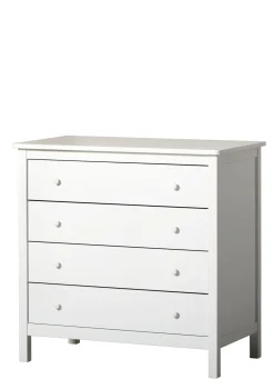 Kommode 'Seaside' 4 Schubladen weiß