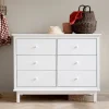 Kommode 'Seaside' 6 Schubladen weiß