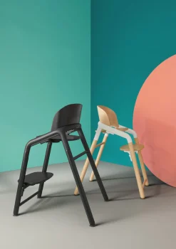 Komplettes Hochstuhl-Set 'Giraffe' Schwarz