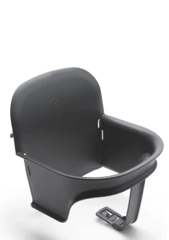 Komplettes Hochstuhl-Set 'Giraffe' warmes Holz / Grau