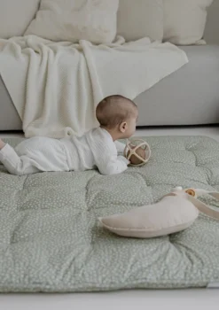 Krabbeldecke Blume Salbei 120 x 120 cm