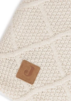 Krabbeldecke 'Check Knit' Oatmeal 95 x 75 cm